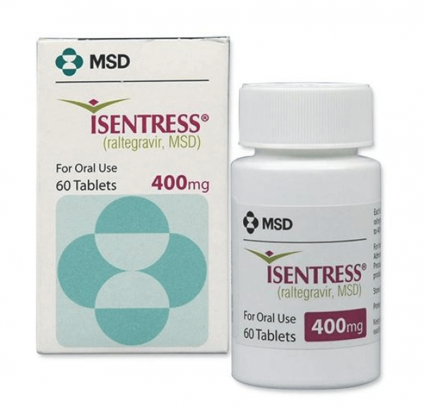 Isenteress (Raltegravir) MSD 60 tab