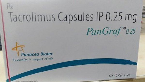 Pangraf (Такролимус) 0,25 мг Panacea