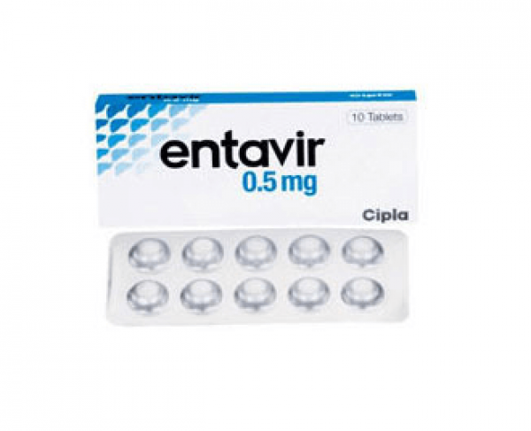 Энтавир 0,5 мг (Cipla) 10 таблеток