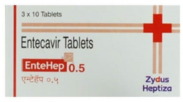EnteHep 0,5 мг (Энтекавир) Zydus 10 таблеток