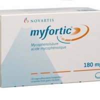 Myfortic (Mycophenolate Mofetil) 180 мг Novartis