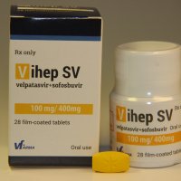 Фото препарата Vihep SV 100 мг/ 400 мг (Вихеп СВ)