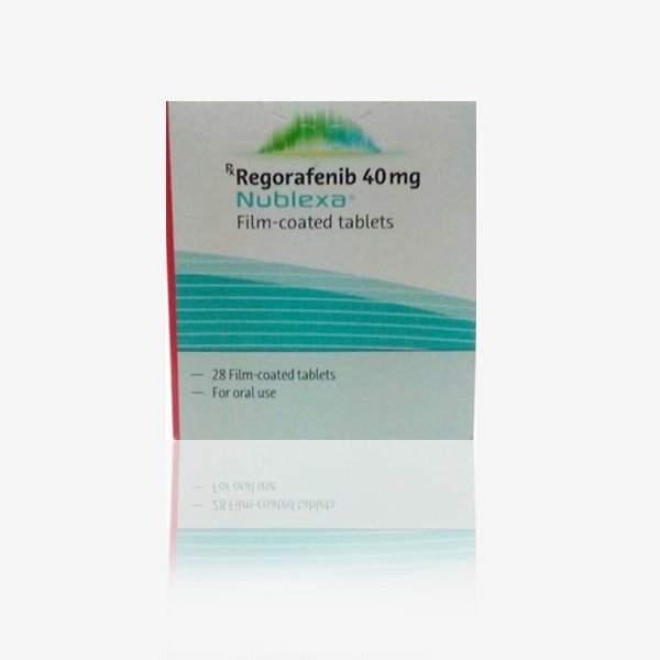 Nublexa 40 мг (Регорафениб) Zydus-bayer 28 таблеток