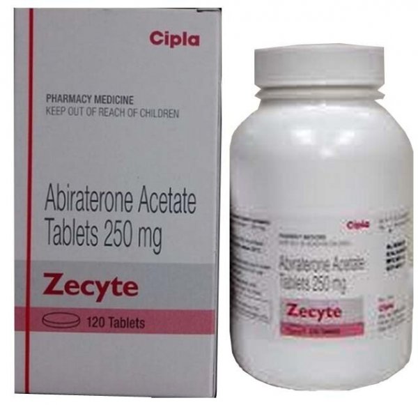 Zecyte 250 mg (Абиратерон ацетат) 120 tab Cipla