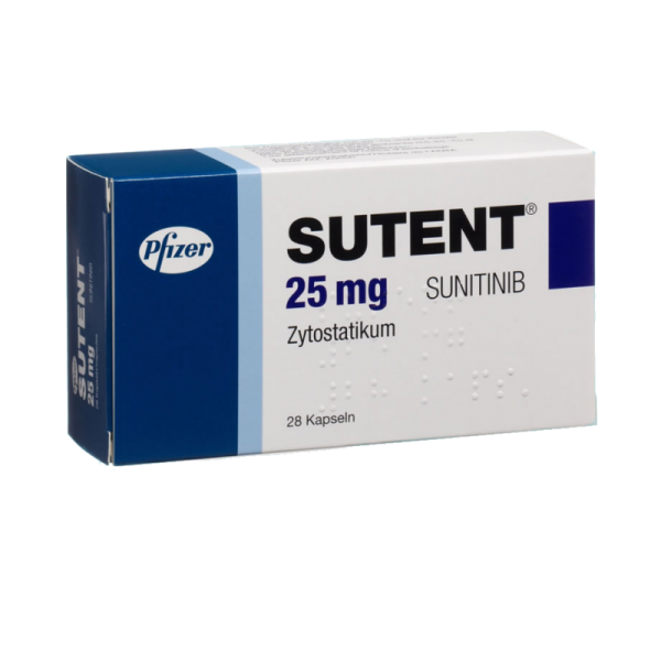 Sutent (Сунитиниб) 25 мг Pfizer